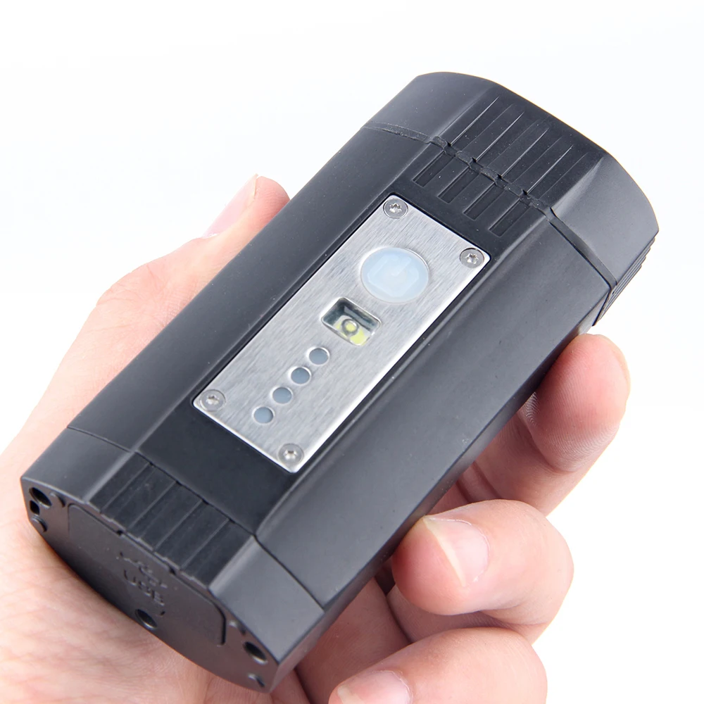 Новый велосипед передний светильник индукции яркий зарядка через USB