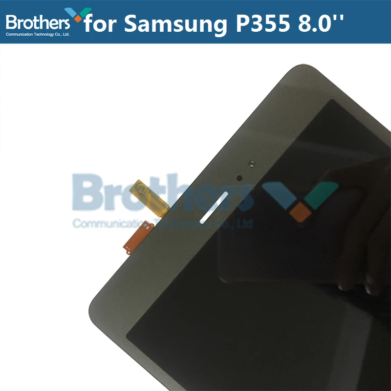 Для Samsung GALAXY Tab A 8 0 P350 P355 ЖК дисплей с сенсорным экраном дигитайзер экран планшет