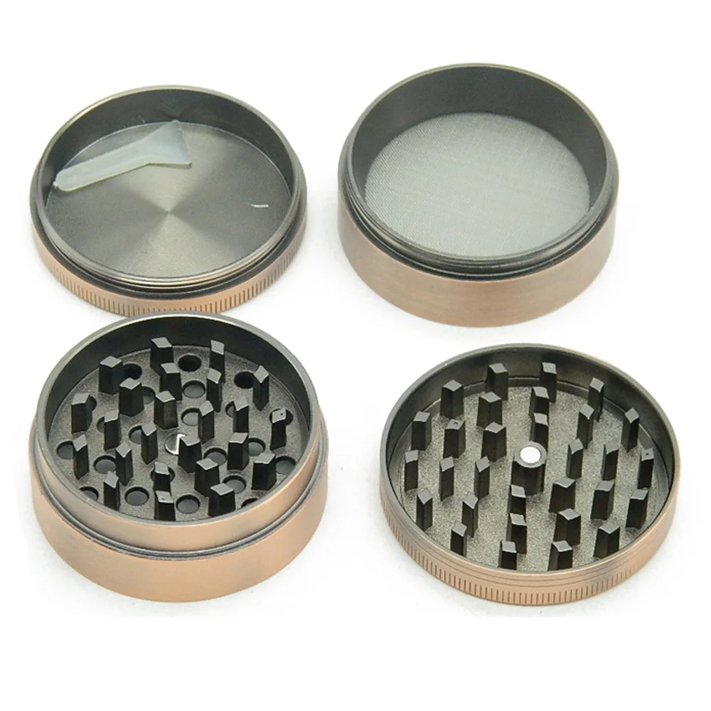 Новинка бронзовые цвета 4 слойная травяная шлифовальная машинка аксессуары для