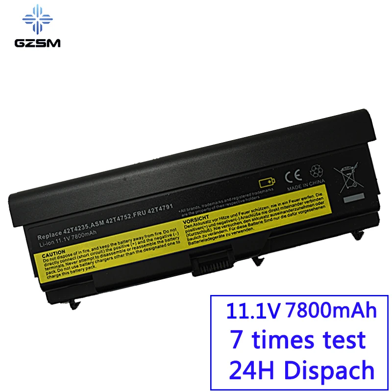 GZSM ноутбук батарея T410 для lenovo W510 T510 T420 E40 E50 L410 L420 L421 L510 L512 L520 SL410 SL510 T520 W520
