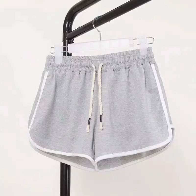 Gray 1 Shorts Высокоэластичный, для фитнеса, горячие шорты, летние новые женские спортивные шорты, крутые женские шорты для бега, шорты для бега - Цвет: Gray 1 Shorts