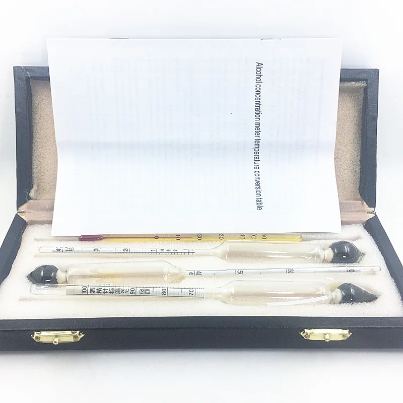 Алкоголеметр bafometro винный Ареометр спиртометр алкотестер с термометром|pen pen|pen