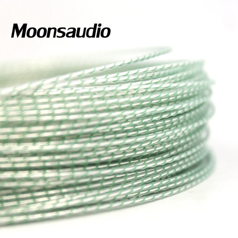 100 м Moonsaudio Nordost Odin Valhalla топ Номинальная 7N медь + чистое серебро DIY Кабель Питания rca