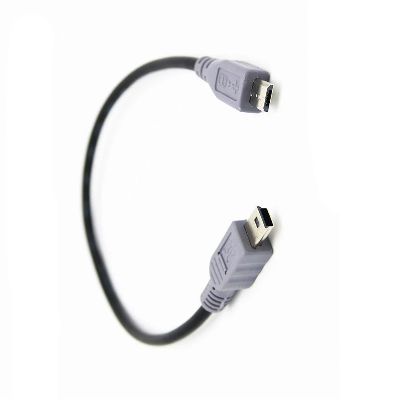 Кабель Micro USB-B для USB mini-B 25 см 50 100 Кабели телефонов высокоскоростные адаптеры