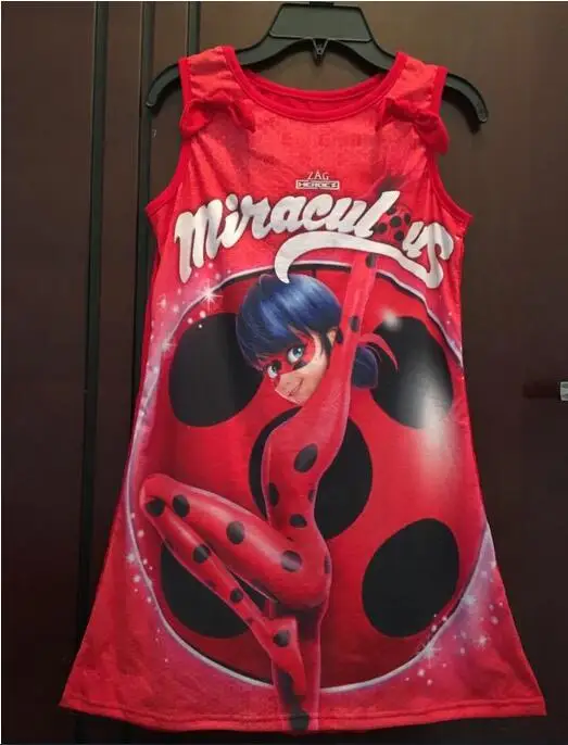 Girl's dress The new 2018 Popular ladybug dresses girls summer dresses. | Детская одежда и обувь