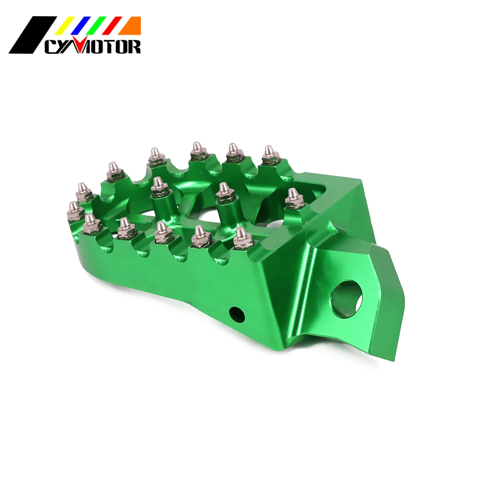 ЧПУ подножки мотоцикла Мото подножек для KAWASAKI KDX220 KDX200 KDX250 1991 1992 1993-1996 KX125 KX250 KX500