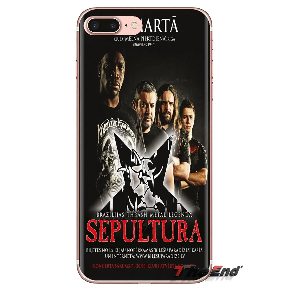Phone Cover Bag For LG G3 G4 Mini G5 G6 G7 Q6 Q7 Q8 Q9 V10 V20 V30 X Power 2 3 K10 K4 K8 2017 Sepultura Live Giants of Rock 1991 |
