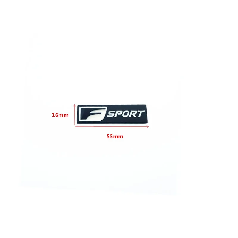 CDIY 2pcs F Sport 3D маленький металлический значок наклейка на задний багажник для Lexus IS