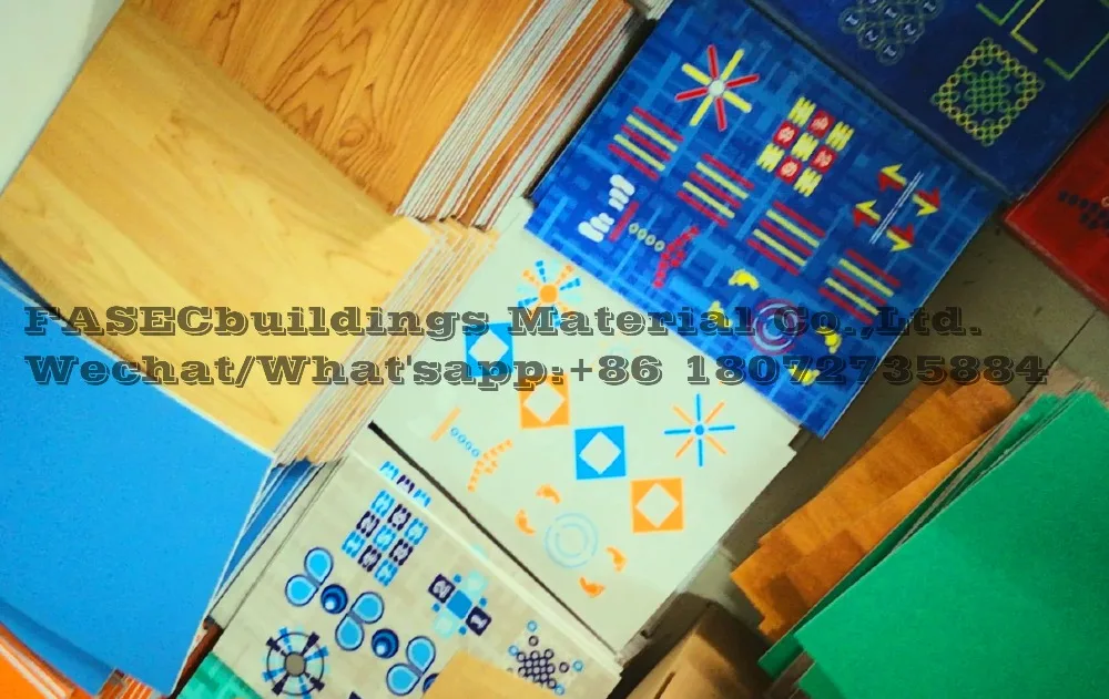 Гетерогенный эквивалентный наружный виниловый ламинат рулон спортивного