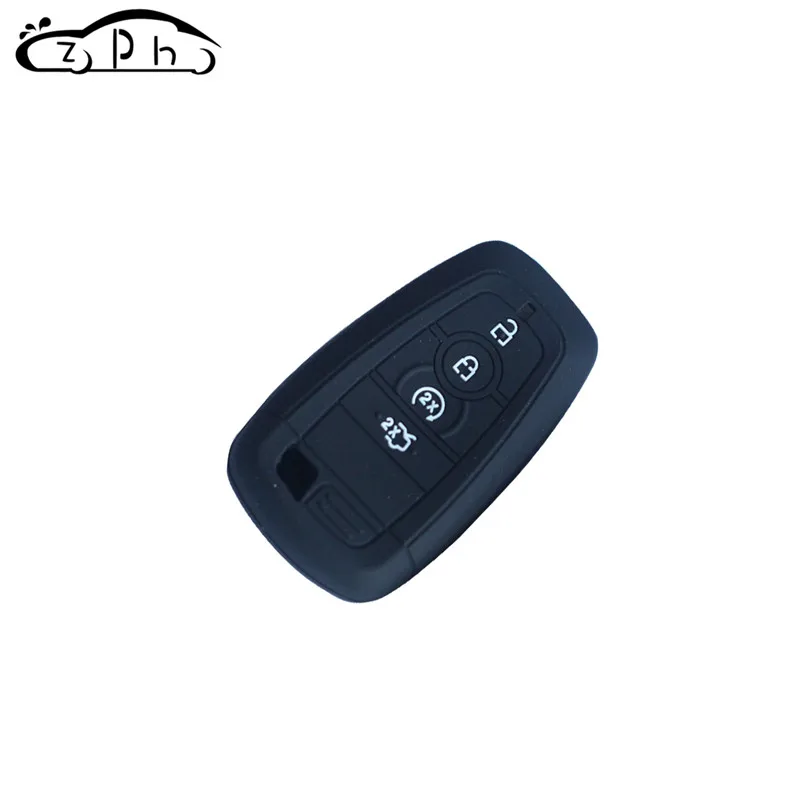 Силиконовый резиновый чехол для автомобильного ключа Ford Mondeo 2017 MKC MKX MKZ Lincoln Focus Edge