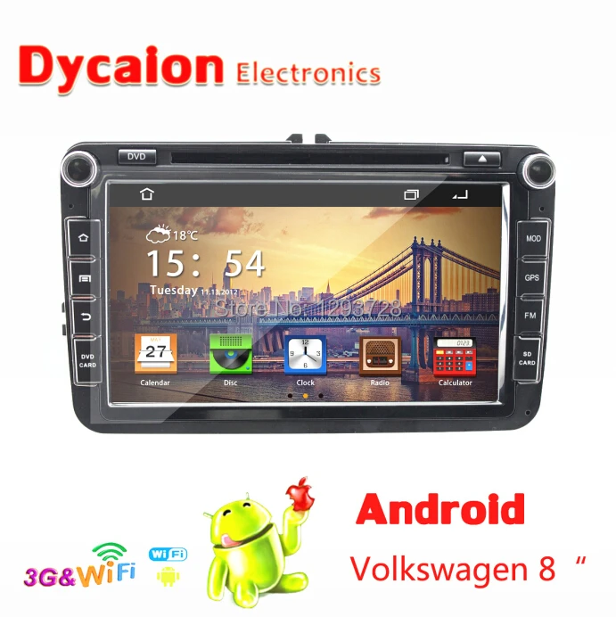 In dash Car radio dual core android VW/8 inch 2 din car dvd player for volkswagen'/8 gps vw | Автомобили и мотоциклы