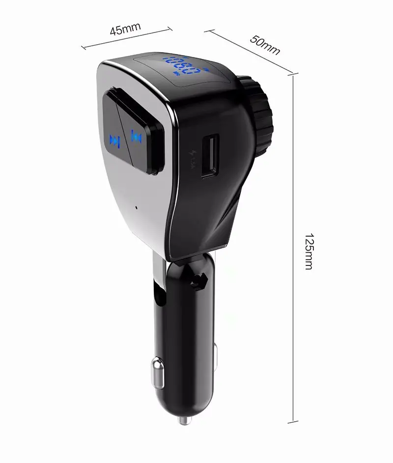 New A2DP Bluetooth Car Kit MP3 Player Wireless FM Modulator Hands-free USB Flash Music | Электроника