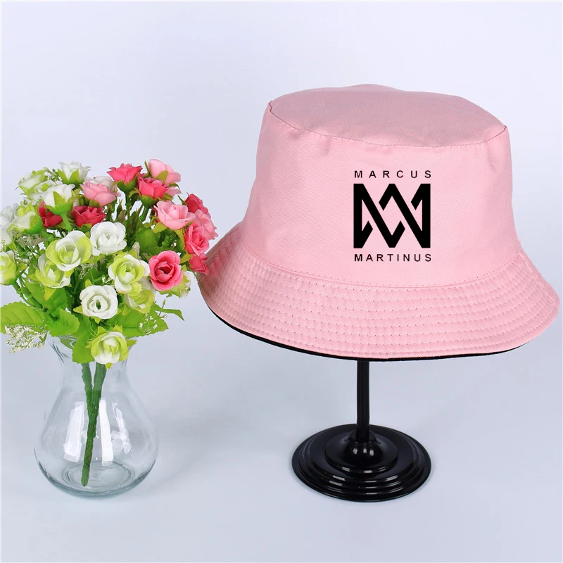 MARCUS MARTINUS 5 Logo Hat Women Mens Panama Bucket Design Fishing Fisherman | Аксессуары для одежды