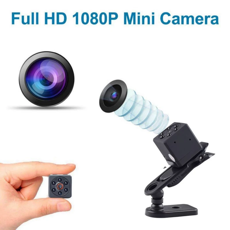 Новейшая оригинальная мини-камера HD 1080P инфракрасного ночного видения мини-видеокамера с датчиком движения эндоскоп DV видео