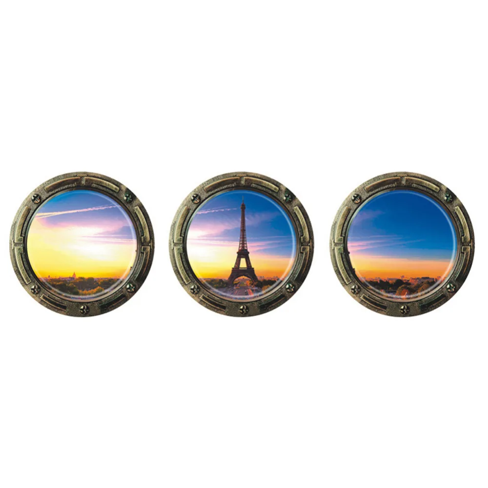 Новый стиль 3D домашнего декора наклейки дайвинг морской пароход украшения дома