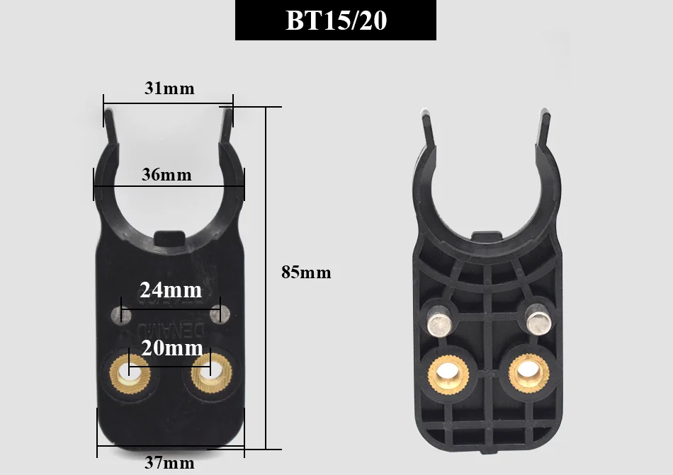 Автоматическая замена инструмента шпиндель нож держатель Нож Коготь BT15 BT20 BT30 BT40 BT50