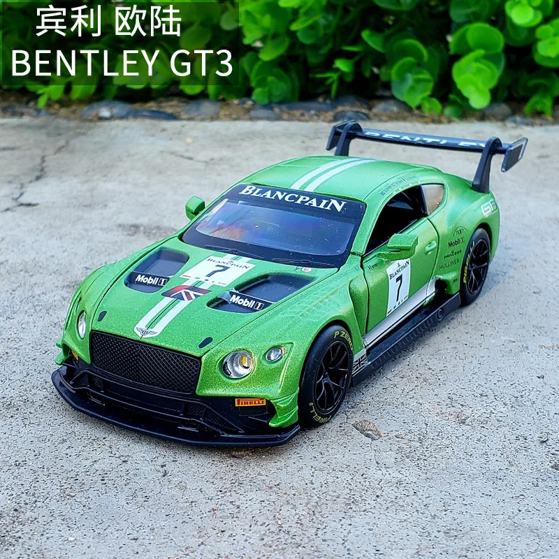 1:32 весы для Bentley Continental GT3 новая Лицензированная литая под давлением