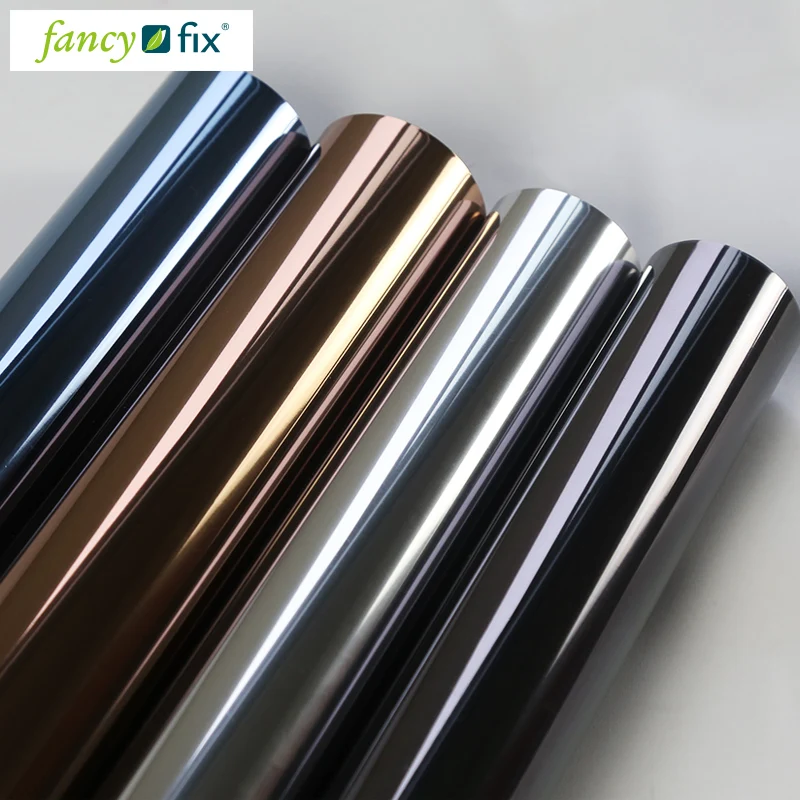 Энергосберегающая ПЭТ пленка для окон FANCY-FIX односторонняя конфиденциальности