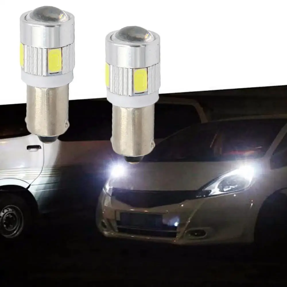 

2 шт., Автомобильные светодиодные ламсветильник, BA9S 5630 6SMD