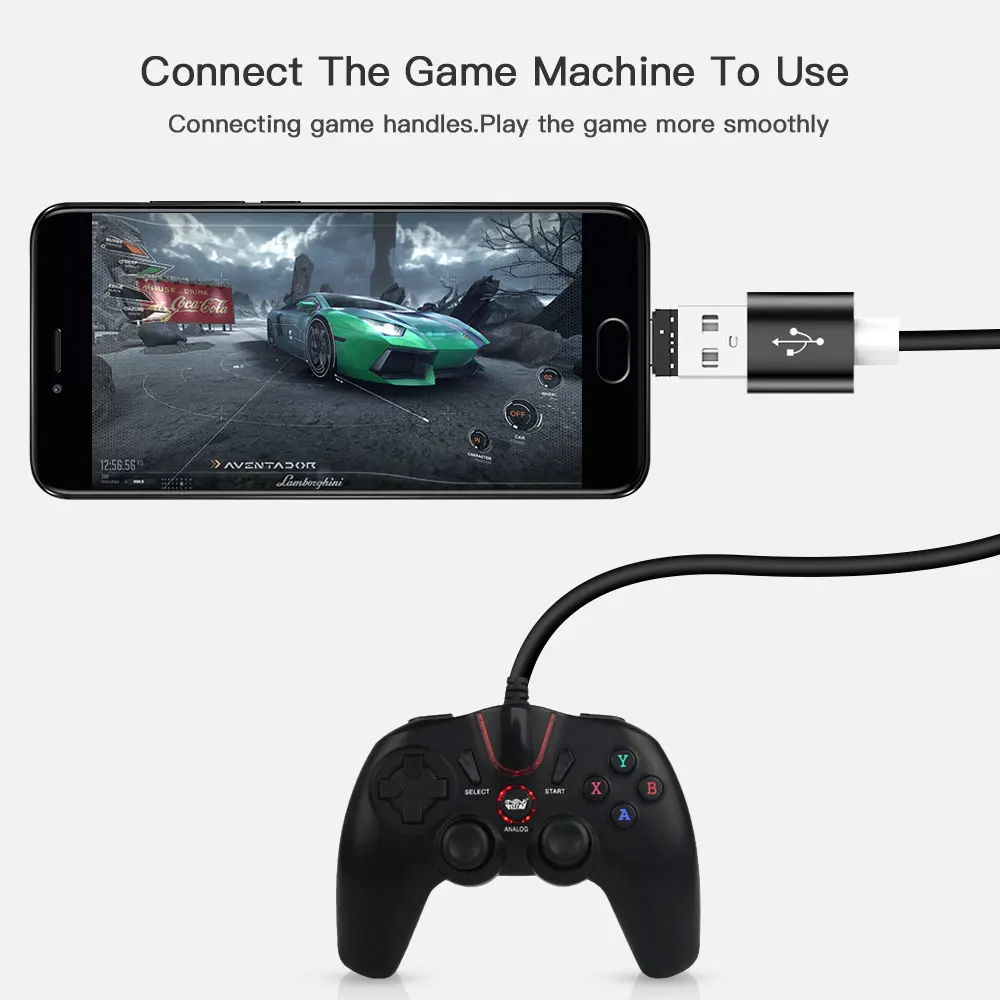 Type C USB к 3 0 кабель адаптер On The Go для Samsung S8 плюс Xiaomi Oneplus 5T Macbook Pro U диск Тип