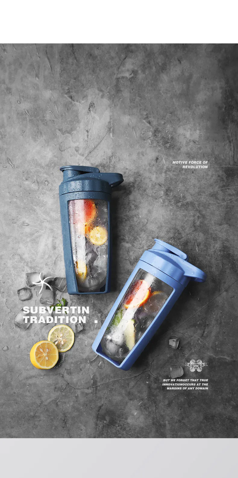 750ml Протеин шейкер большой Ёмкость бутылка для воды на открытом воздухе спортивные Фитнес обучения пить молоко порошка смеситель My Water Bottle(Моя бутылка с водой