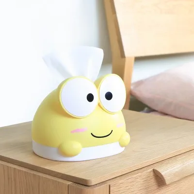 Мультяшная креативная коробка для салфеток BF040 в виде лягушки красивая домашняя