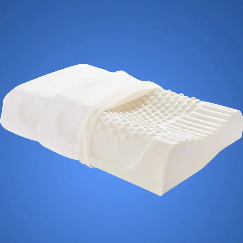 07 Puren Latex thailand Pure Natural Latex Pillow Remedial Neck Protect Vertebrae Health Care Orthopedic Pillow Slow Rebound - Color: 07