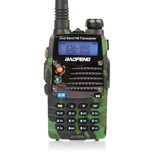 Двухдиапазонная Водонепроницаемая рация Baofeng Камуфляжный цвет двухсторонняя