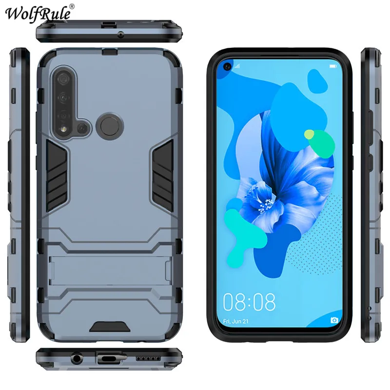 Чехол для Huawei P20 Lite 2019 чехол из ТПУ и поликарбоната бампер противоударный