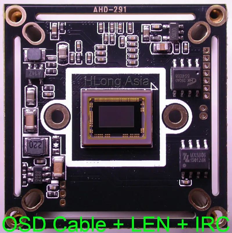 AHD H 1/2. 8 &quotsony Exmor CMOS STARVIS IMX291 + NVP2441 камера с модулем печатной платы OSD кабелем M12