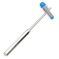 medical percussion hammer neurology monitoring stainless steel nerve reflex auscultation stick doctor with multi function care