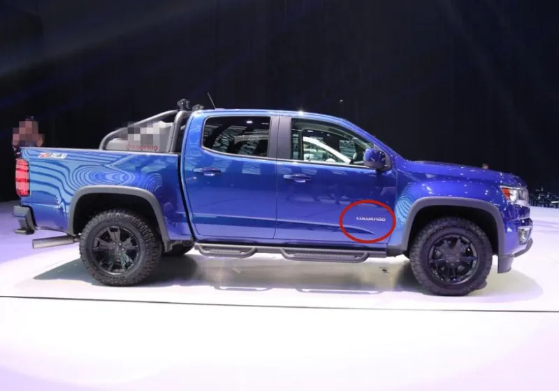 2004- для Chevrolet Colorado LTZ Эмблема для багажника задний значок Логотип передняя дверь наклейка