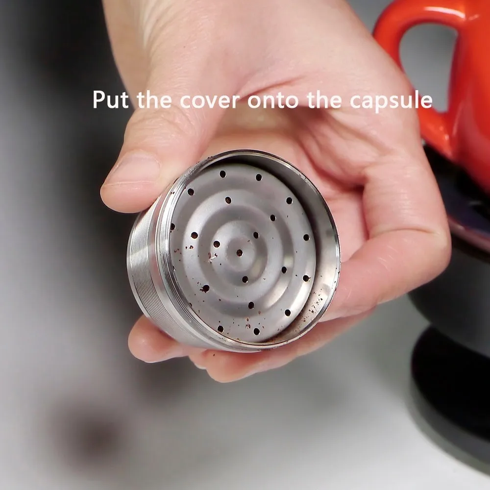 3 накладки 1 вскрытия combinacapsule многоразовые капсулы с фильтром для Recargable Nescafe Capsulas металлический combinacapsule фильтр крышки combinacapsule reutilizables