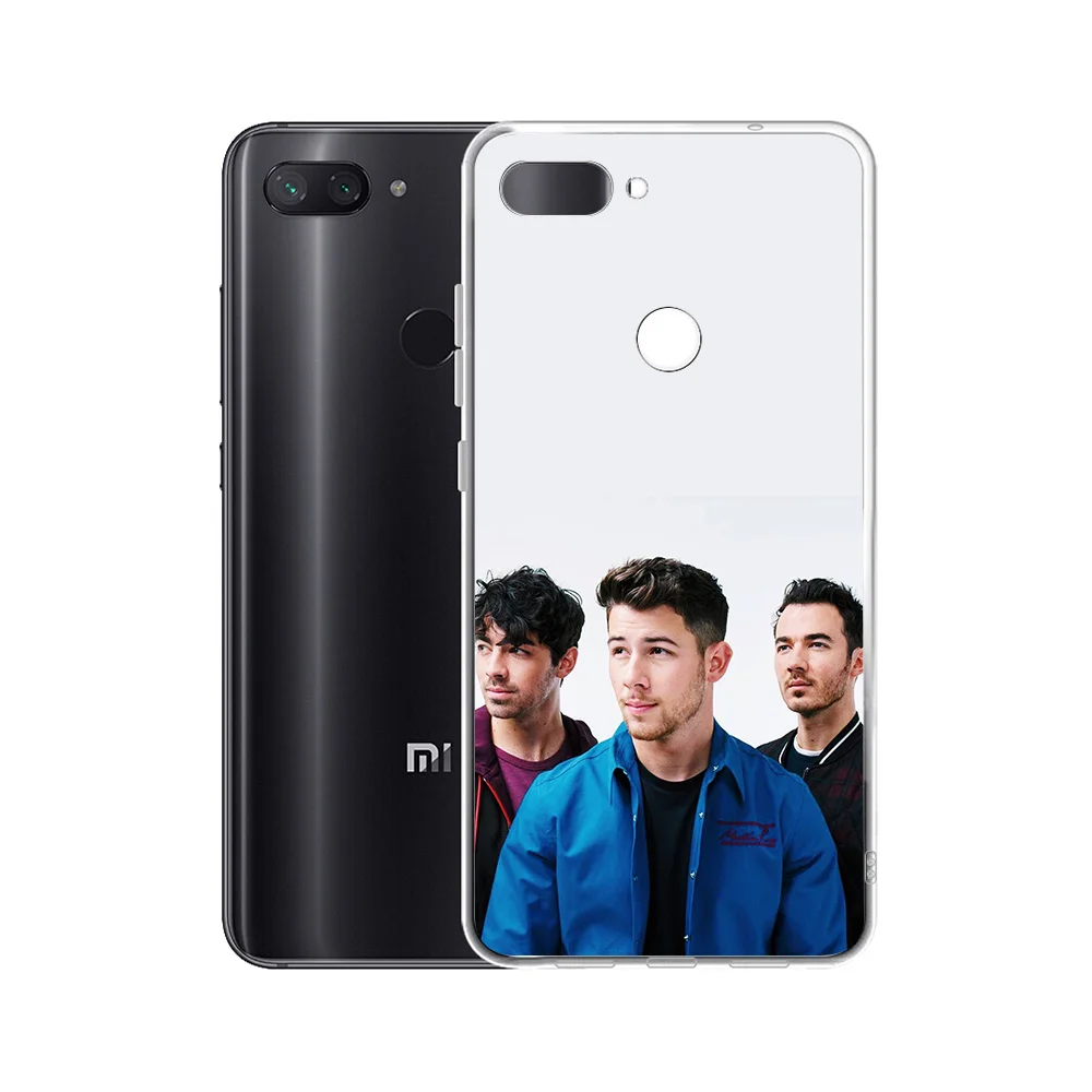 Мягкий силиконовый чехол для телефона IYICAO Rock band Jonas Brothers Xiaomi Mi 9 8 SE 6 A1 A2 Lite F1 MIX2S MIX3