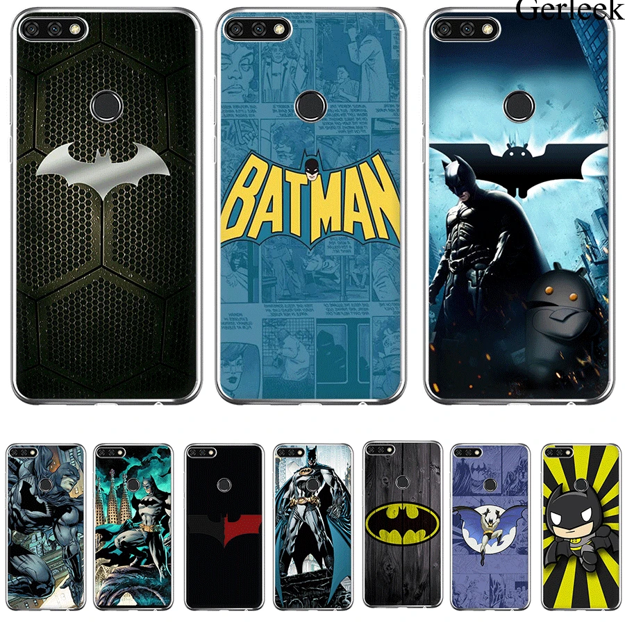Чехол для мобильного телефона Cool Marvel Batman Huawei P9 P8 P10 P20 P30 MINI Lite Pro Plus P Smart Cover