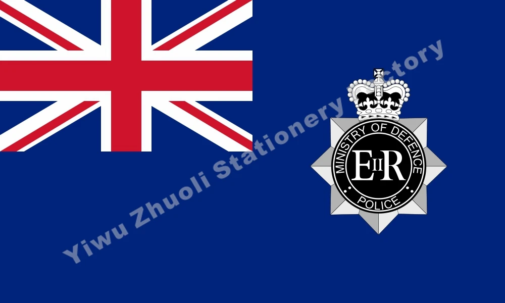 

British Ministry Defence Police Ensign Flag 150X90cm (3x5FT) 120g 100D Double Stitched High Quality Banner Free Shipping
