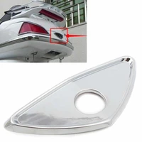 chrome motorcycle fairing ignition key accent trunk lock cover for honda goldwing gl gl1800 2001 2011 2010 2009 2008