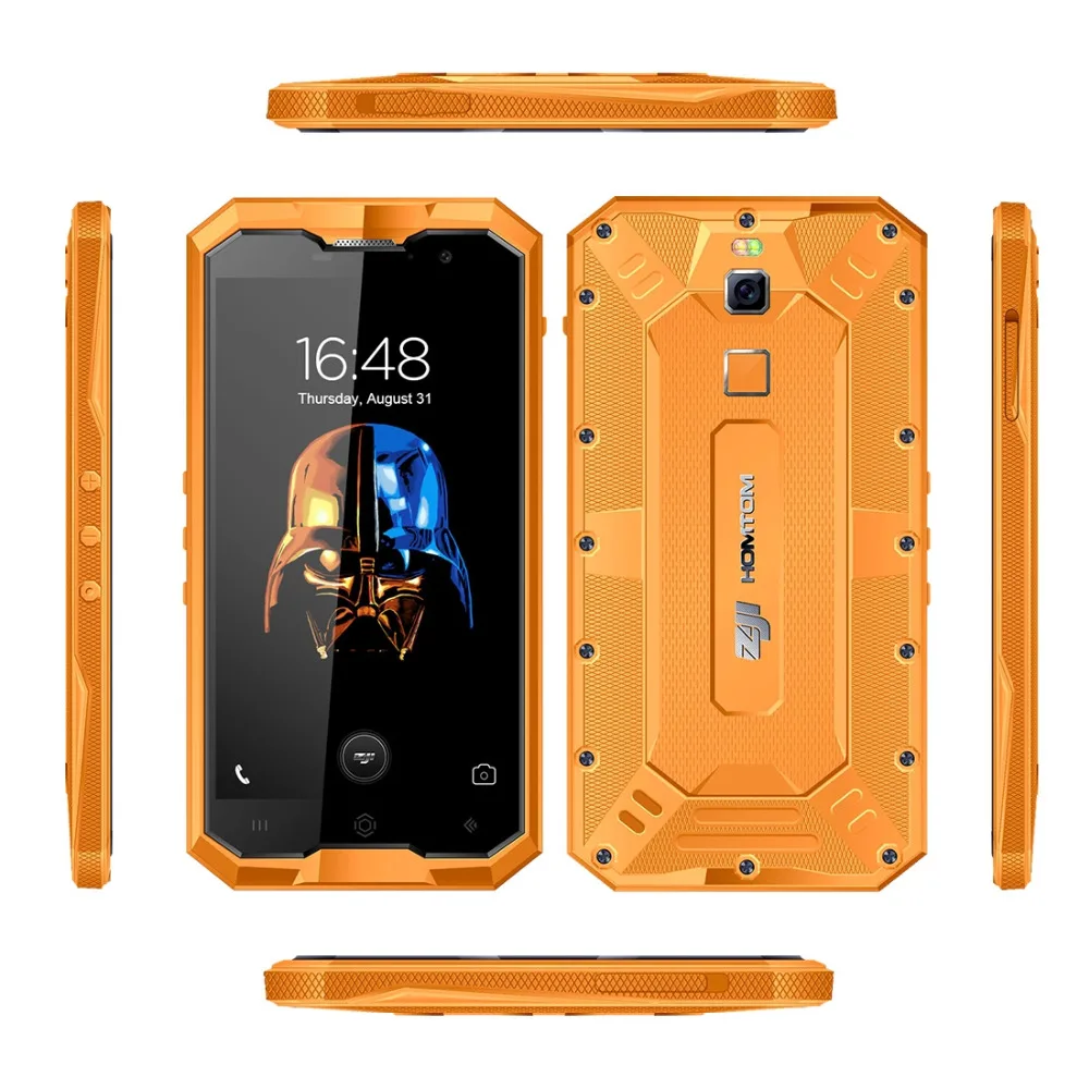 HOMTOM зоджи Z8 IP68 Водонепроницаемый сотовый телефон 5 0 &quot4 Гб Оперативная память 64
