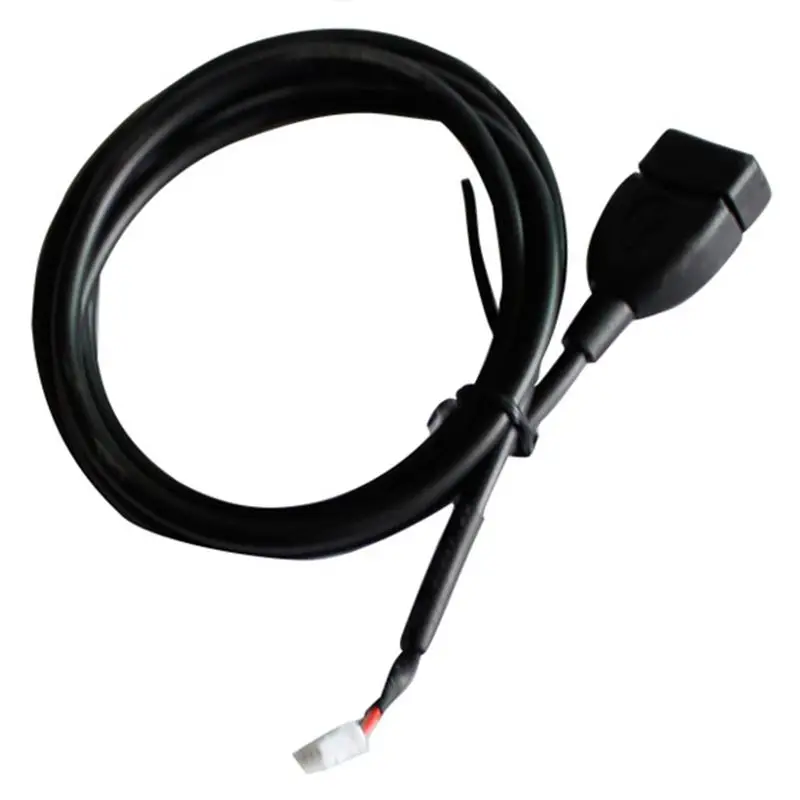 Автомобильный CD машина USB линия аудио передачи данных кабель для Peugeot 207 307 308 408 508