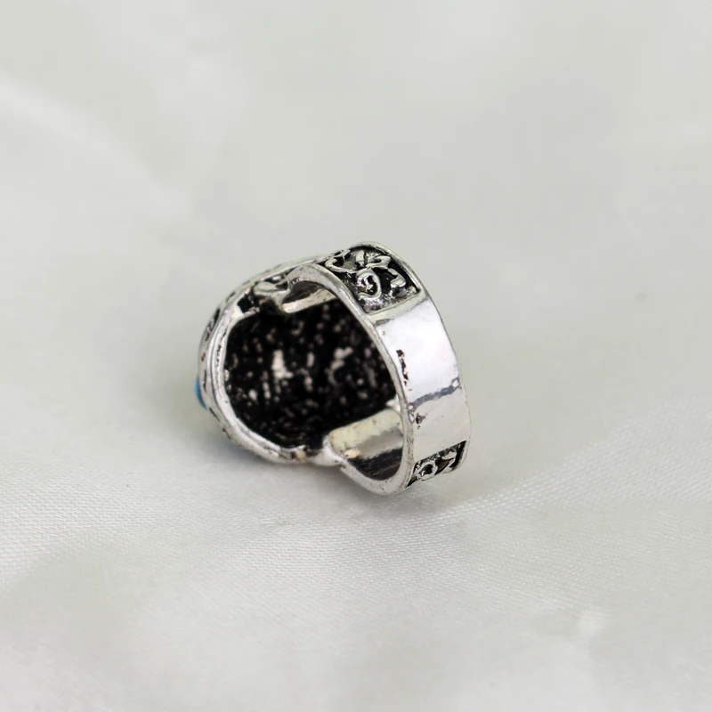 Дневники вампира Деймон Сальваторе буква D/S солнце крест кольцо для мужчин