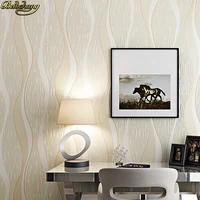 beibehang modern simple wave curve striped 3d carving wallpaper living room bedroom restaurant background papel de parede