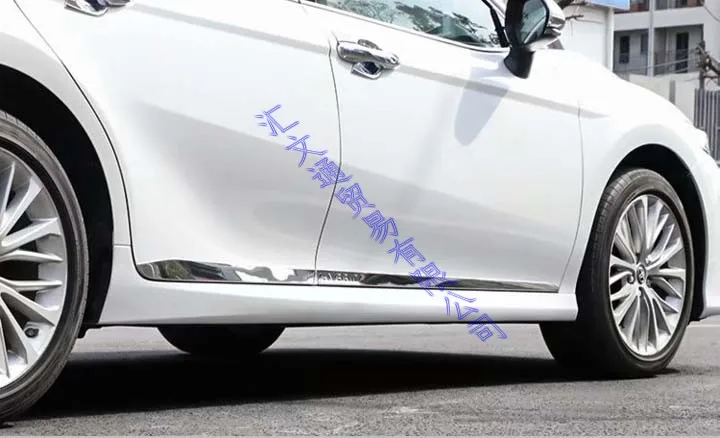Для Toyota Camry украшение автомобиля из нержавеющей стали Боковая дверная линия отделка кузова