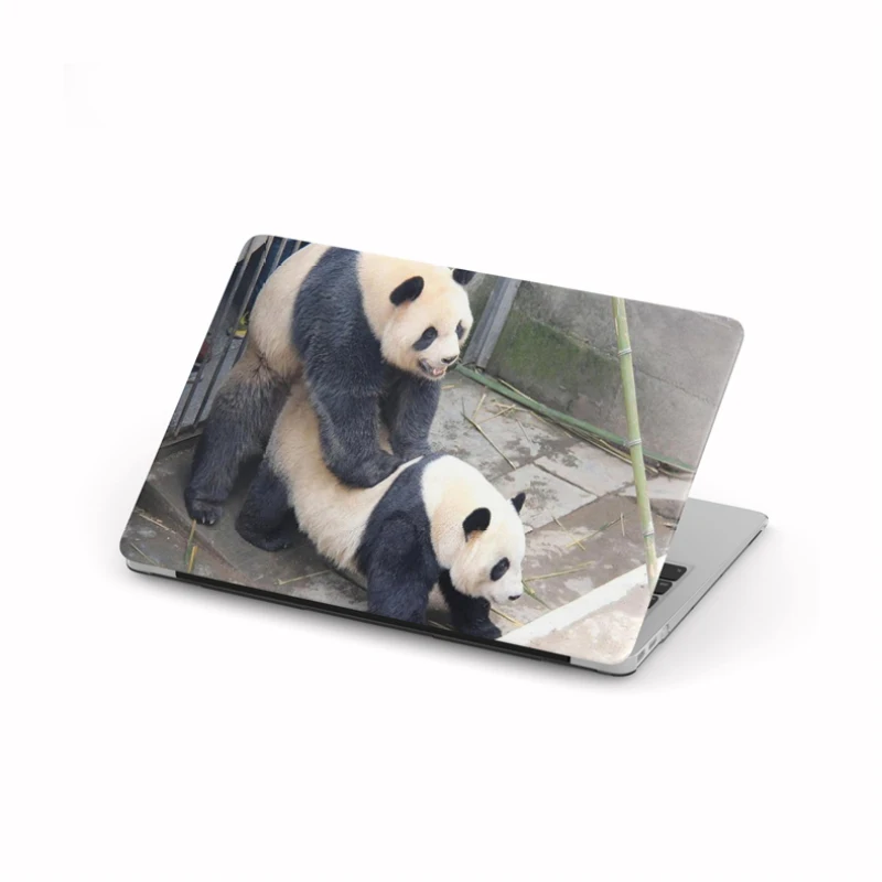 Защитный жесткий чехол для ноутбука KOPWO Animal Panda серии Apple Macbook New Air Pro 11 12 13 3 15 4