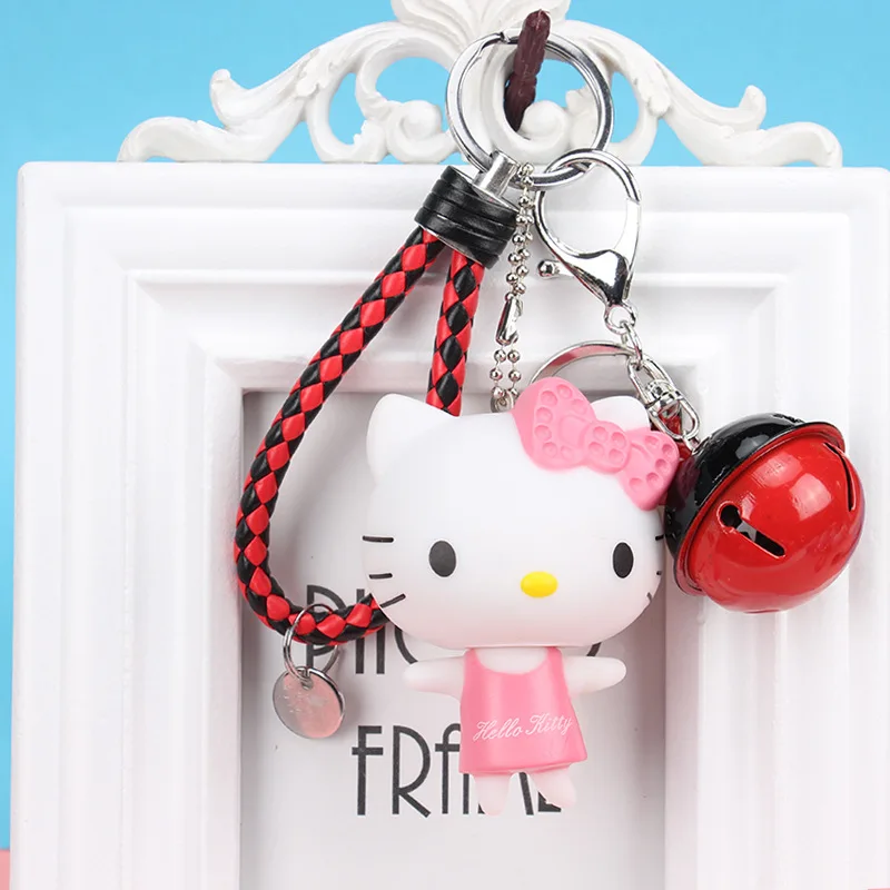 Новые Мультяшные милые брелки Hello Kitty куклы KT Cat очаровательные сумки для женщин и