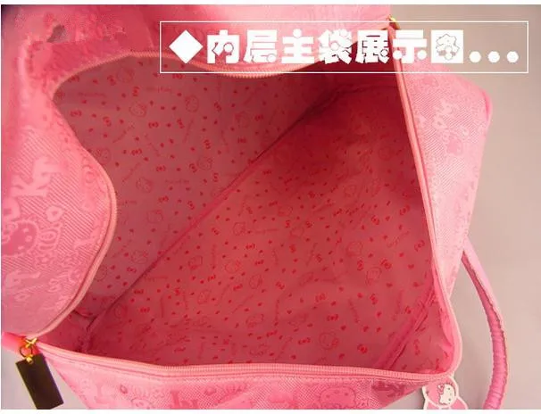 Модная милая розовая дорожная большая сумка через плечо женская дизайнерская