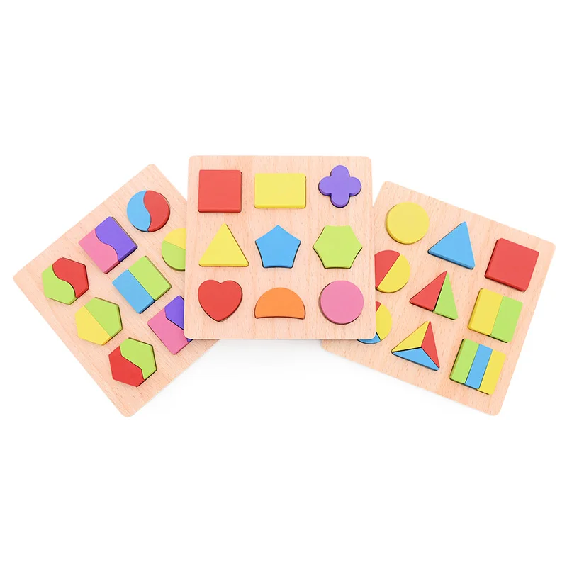 3D Деревянный пазл MITOYS детские развивающие игрушки деревянные для детей