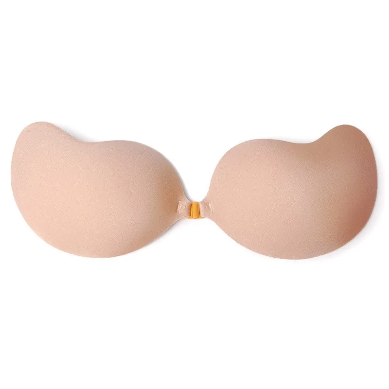 100 шт./лот Дамский силиконовый бюстгальтер клейкий липкий без бретелек