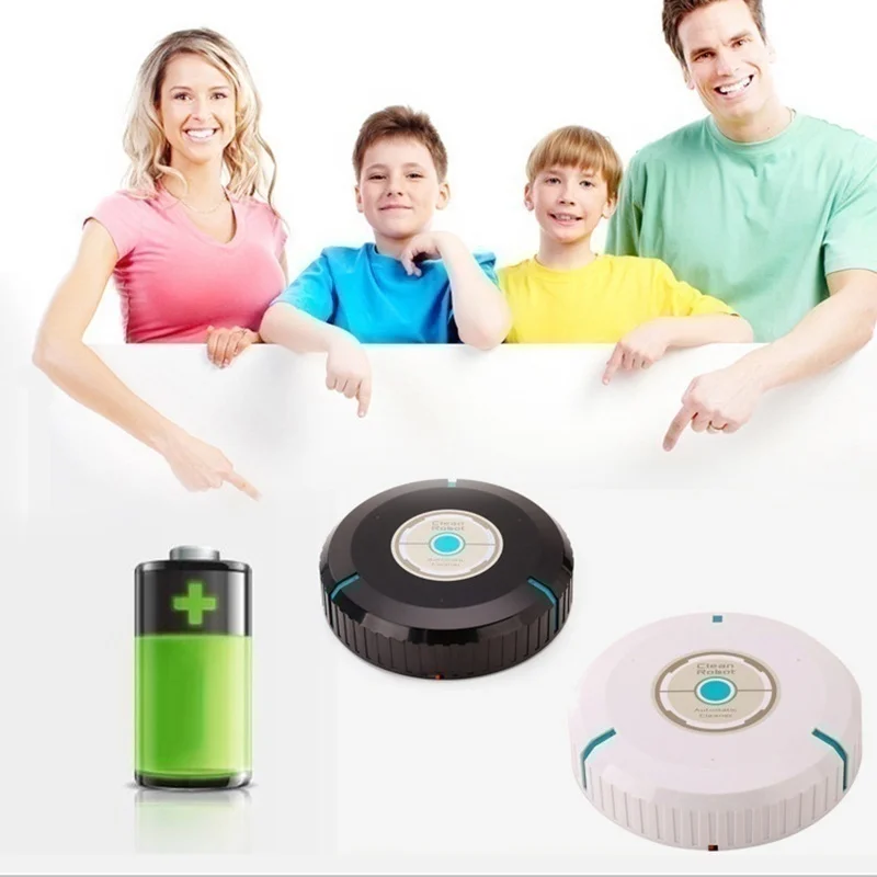 Smart Clean Robot Dust Hair Microfiber Floor Cleaner Automatically Induction Rechargeable Silent Sweeper Home Accessories | Электроника