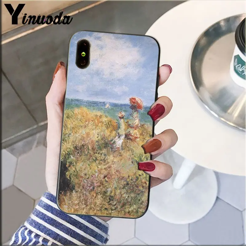 Yinuoda Клода Мона импрессионизма художника чехол для телефона для Apple iPhone 8 7 6 6S Plus X XS MAX 5 5S SE XR Чехол для мобильного телефона s