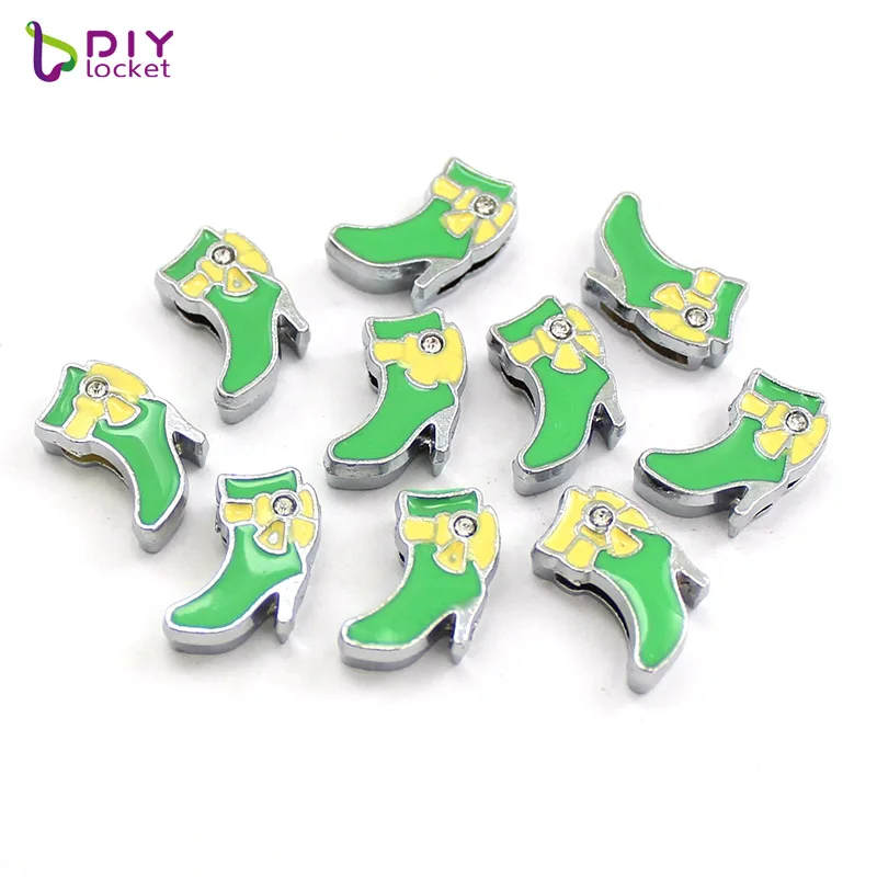 8 мм с красивыми туфлями на высоких каблуках Slide Charms Fit Diy браслет ремень и для